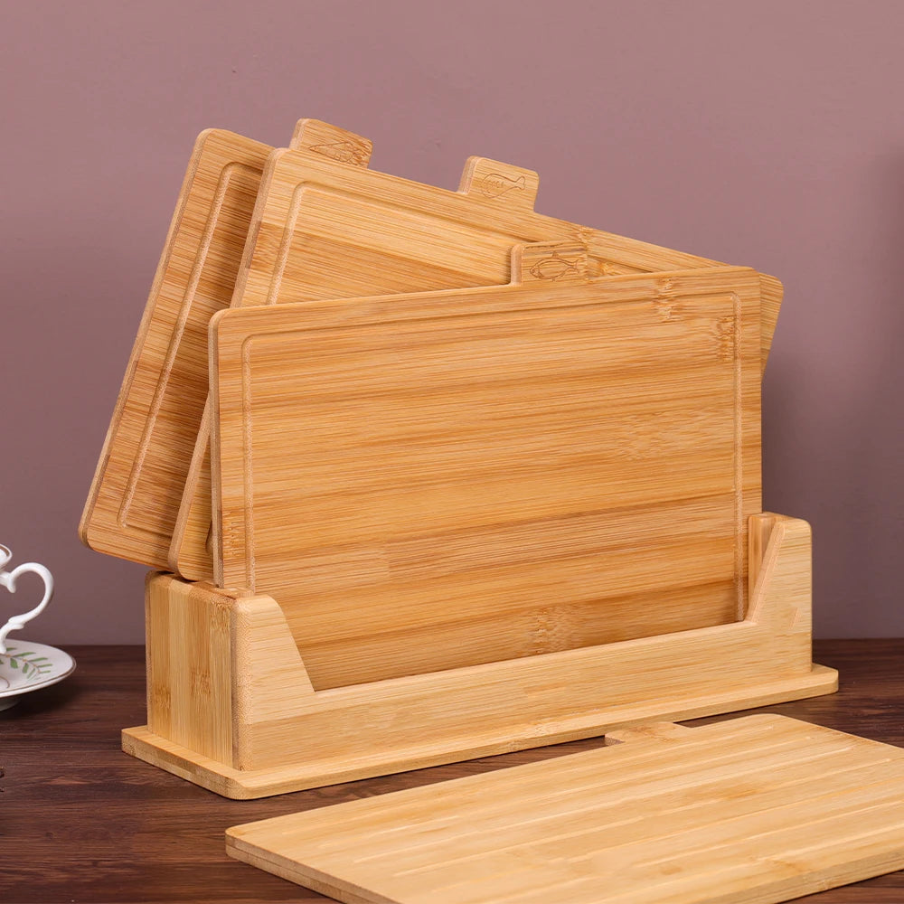 High-quality Eco-Friendly Bamboo Cutting Board-Dishwasher Safe Customizable Size & Logo for Chopping and Charcuterie