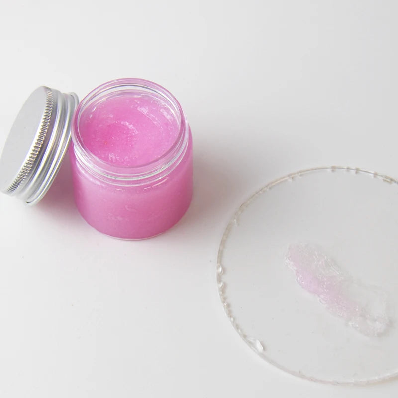 Lipscrub Wholesale Custom Logo Private Label Lightening Natural Moisturizing Exfoliator Organic Vegan Pink Lip Scrub for Lips