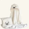 Organic Bamboo Baby Hooded Thick 500GSM Super Soft Breathable High Absorbent Bamboo Bath Towel fox Design Bamboo Hooded Towels