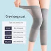 Wholesale Bamboo Fiber Knee Sleeves Breathable Anti Bacterial Summer Microfiber Thin Knee Pads Women