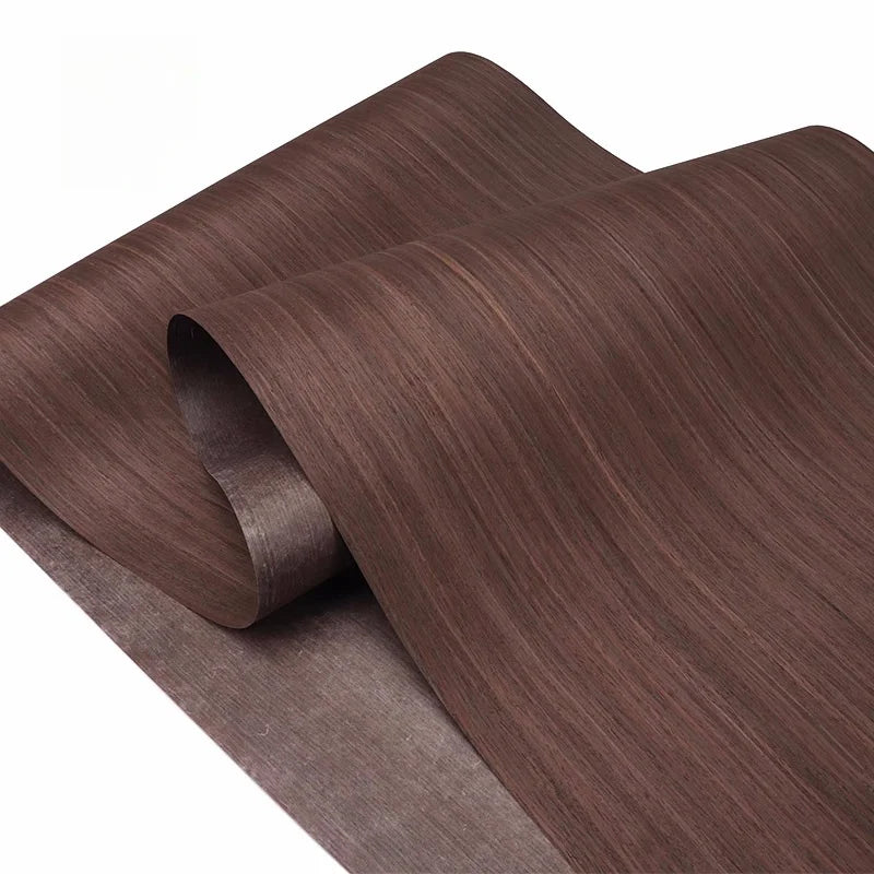 Wood Veneer Sheet Black Oak Wood Veneer Wardrobe Veneer Furniture Decoration veneers For Wooden Doors size:58x250cm T0.2mm