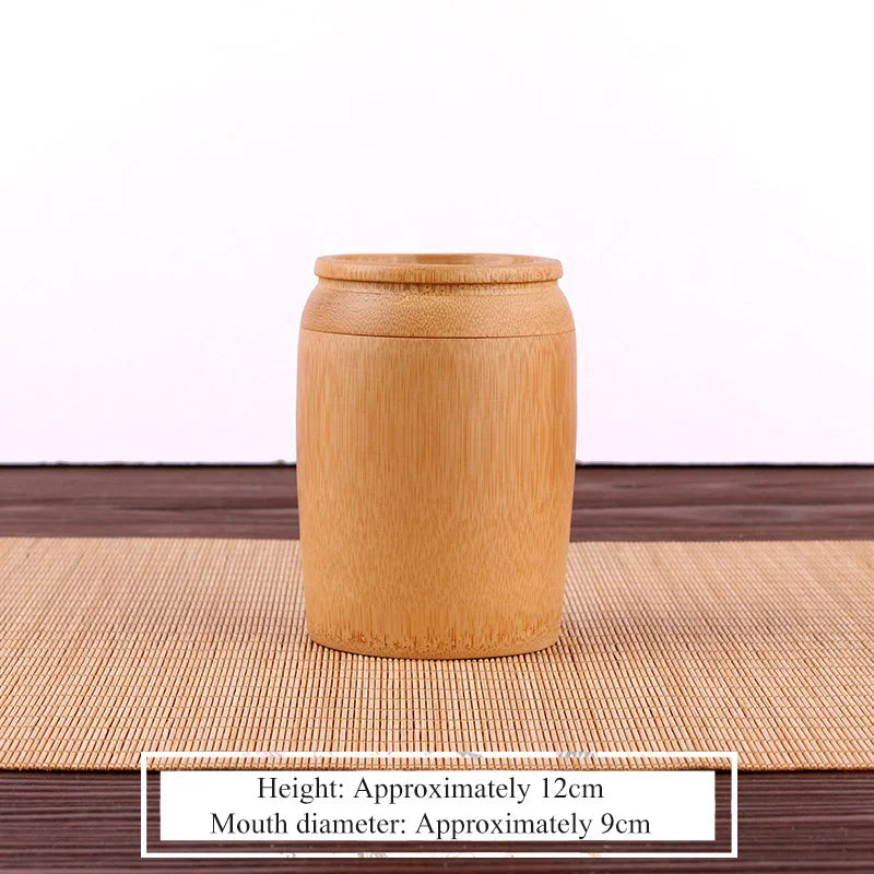 Bamboo Tea Container Bamboo Tube White Tea Tea Packaging Box Storage Wooden Box