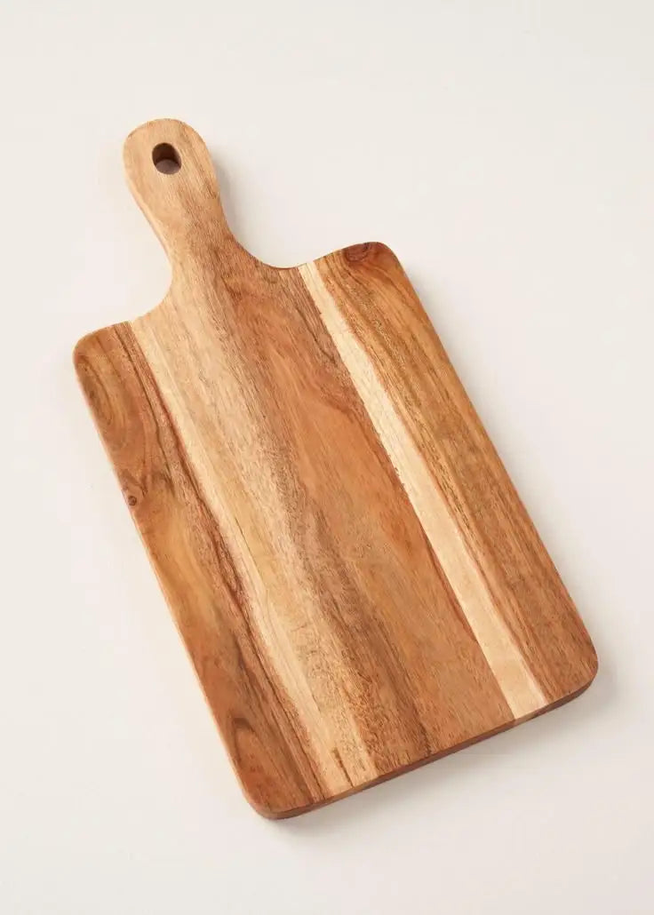 Premium Handmade Bamboo Chopping Board-Eco-Friendly Dishwasher Safe Protects Knives for Kitchen Use Vegetables Fruits Meat