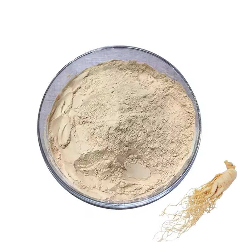 OEM Organic Wild Korean Panax Ginseng Root Powder Smoothies Coffee Drinks Natural Red Ginseng Immune Health Support