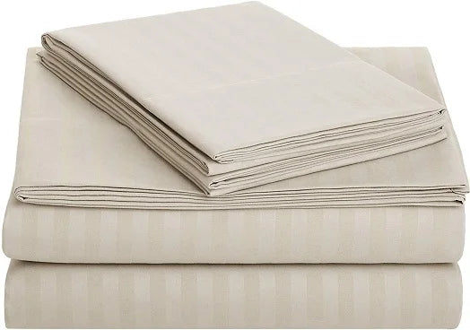 Wholesale Organic Bamboo Cotton Bed sheet Bedding Set and Bed Sheets Set Bamboo Fiber custom logo  and plain Bedsheet