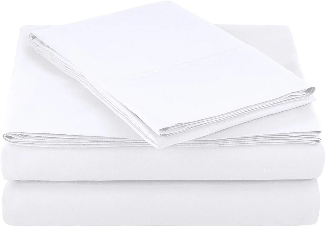 Wholesale Organic Bamboo Cotton Bed sheet Bedding Set and Bed Sheets Set Bamboo Fiber custom logo  and plain Bedsheet
