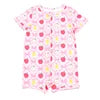 Custom Printed Bamboo Jumpsuit for Newborns ODM Odem Zipper Romper Infant Baby Bodysuit