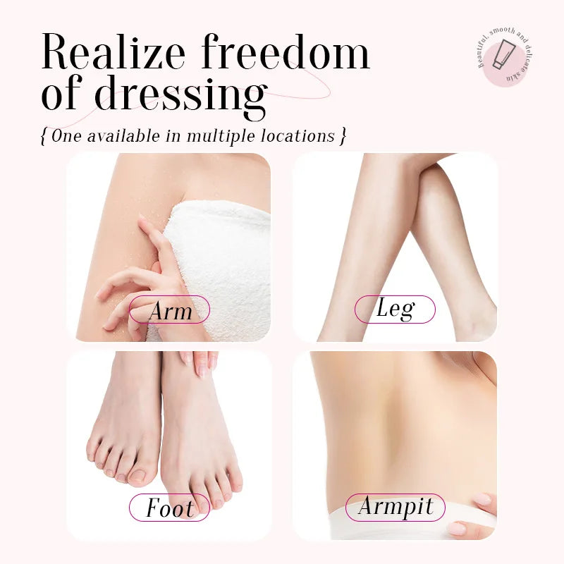 60g Organic Hair Removal Cream Body Legs Clean Underarms Hair Removal Smooth Cream