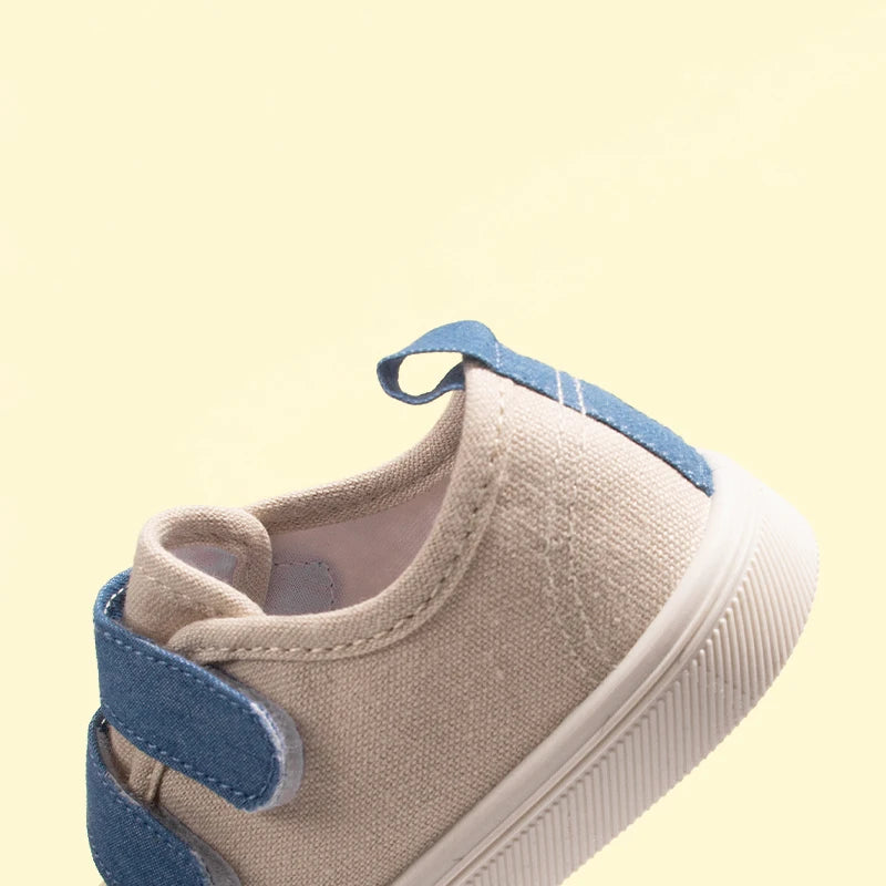 New Three Color Low Cut Children's Canvas Shoes for Spring 2025, Casual Soft Soled Shoes for Baby Products EKC5304