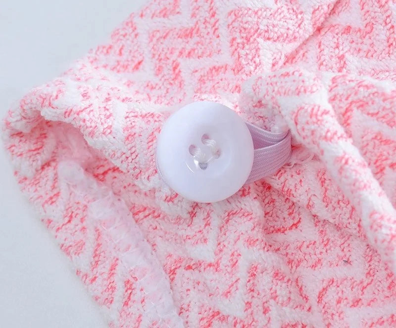 Microfiber Dry Hair Bath Towel Organic Personalized Hair Wrap Turban