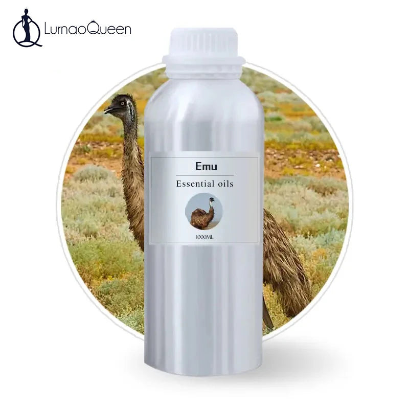 Factory Provides Hot Selling 100% Pure Natural Organic Emu Oil Top Grade Skin Revitalizer Moisturizer Essential Oil for All Skin