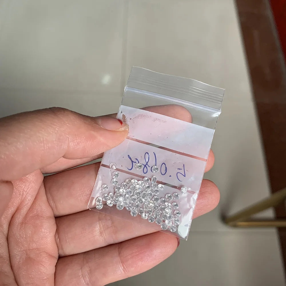 Solitaire VS Clarity F Color Real Natural 1.0Ct Real Natural Loose Melee Diamond Exclusive Price