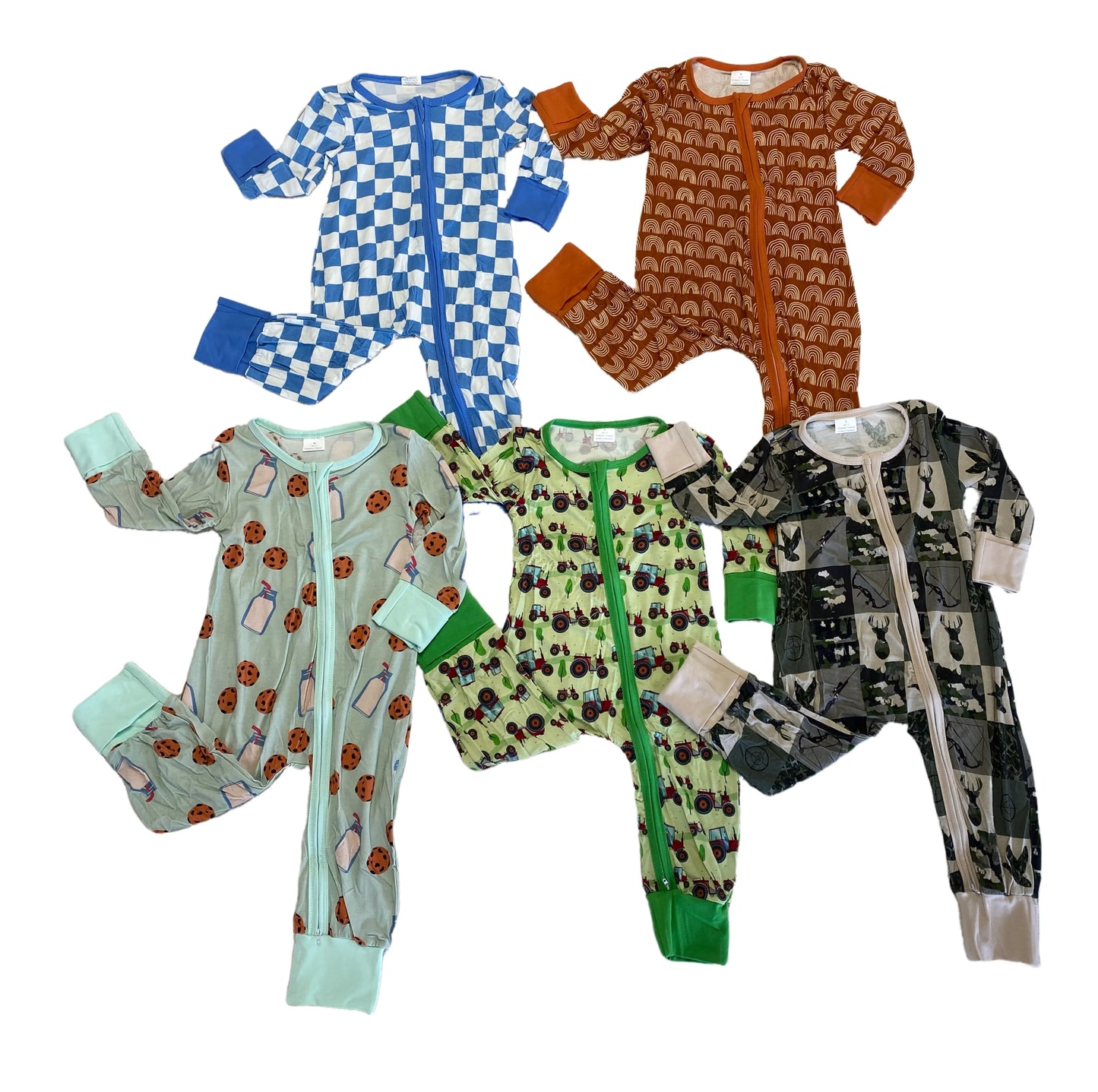 Hanzi Wholesale Custom Print Bamboo Baby Kids Pajamas Baby Bamboo Clothes Toddler Pyjamas Mystery Box Valentine's Day