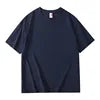 Unisex Oversized Drop-Shoulder T-Shirt High Quality 100% Cotton Bamboo Fiber Custom Logo Printing Gym Working Cloth Knitted