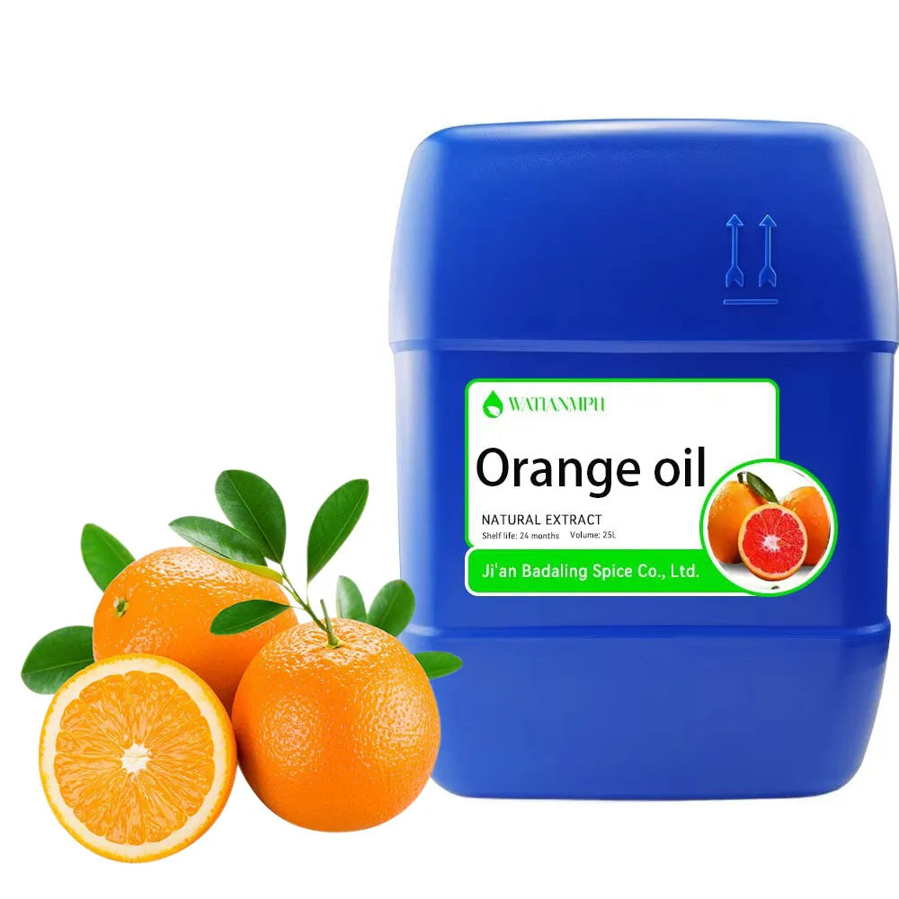 Factory Wholesale Private Label Bulk Pure Natural Organic Sweet Orange Peel Essential Oil for Body Beauty Skin Care Diffuser Oil