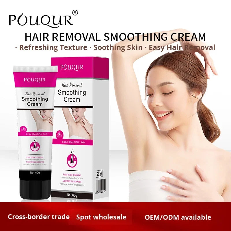 60g Organic Hair Removal Cream Body Legs Clean Underarms Hair Removal Smooth Cream
