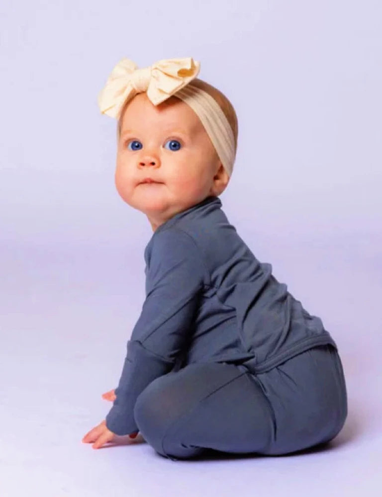2026 Spring/summer Baby Bamboo Fiber Jumpsuit Baby Long Sleeved Jumpsuit Newborn Pajamas Home Clothe Baby Bodysuit