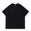 Custom Tshirt 100% Premium Pure Cotton Drop Shoulder Oversized T Shirt Organic Cotton Men Breathable T Shirts