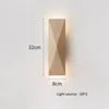Wholesale Outdoor Waterproof Natural Travertine up and Down Wall Light Wabi Sabi Indoor Cylindrical Yellow Travertine Wall Lamp