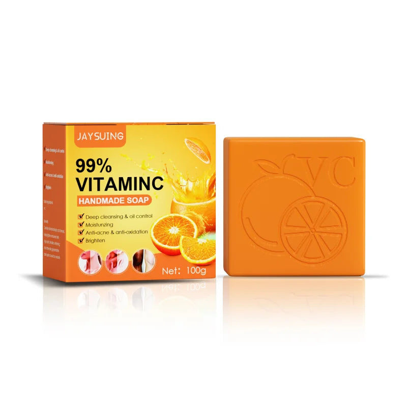 Private Label Organic Handmade Soap Whitening Body Toilet Soap Bath Bar Deeply Cleanses and Nourishes Skin Vitamin C Soap