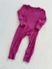 2026 Spring/summer Baby Bamboo Fiber Jumpsuit Baby Long Sleeved Jumpsuit Newborn Pajamas Home Clothe Baby Bodysuit