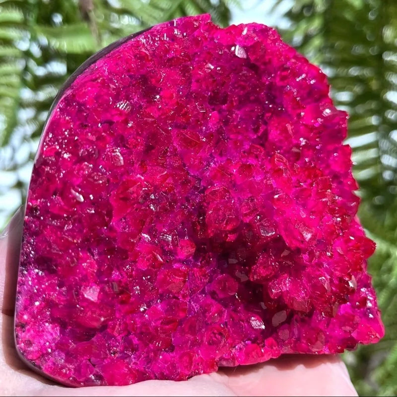 500-600g  Natural Rose Quartz Angels Miraculous Healing Crystal Rocks  Fairy Love Crafts Pink Geode Quartz Cluster
