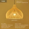 Modern Handmade Bamboo Rattan Hanging Lamp for Restaurant Kitchen Teahouse Farmhouse Home Decor Chandeliers & Pendant Lights