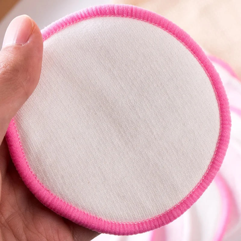 CUSTOM LOGO Box Package 100% Organic Bamboo Cotton Pads Eco-Friendly Reusable Makeup Remover Cotton Pad