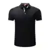 High Quality Wholesale Men's for Polo T-Shirt Cotton/Bamboo Fiber Yarn Dyed 190 Grams Worsted Fabric