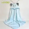 Organic Bamboo Baby Hooded Thick 500GSM Super Soft Breathable High Absorbent Bamboo Bath Towel fox Design Bamboo Hooded Towels