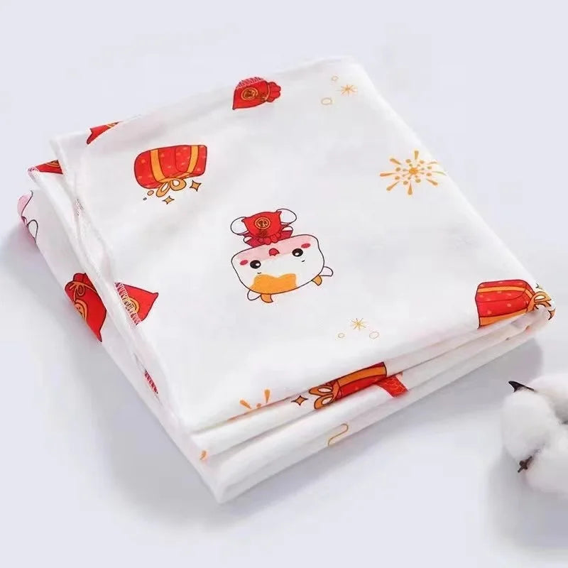 Natural Baby Textile by the Yard Solid Colored 100% Organic Cotton Double Gauze Muslin Fabric