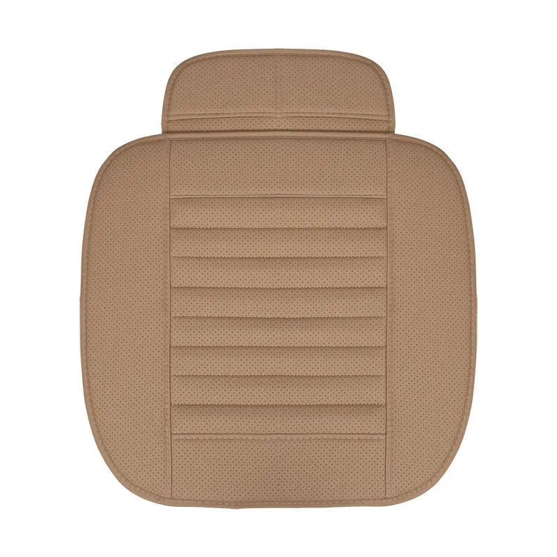 Four Seasons General Danipi 3-Piece Leather Seat Cushion Bamboo Charcoal Small Car Products Without Backrest