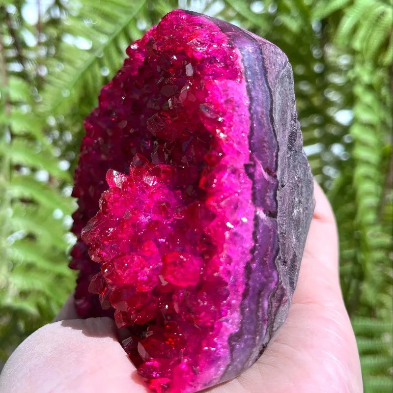 500-600g  Natural Rose Quartz Angels Miraculous Healing Crystal Rocks  Fairy Love Crafts Pink Geode Quartz Cluster