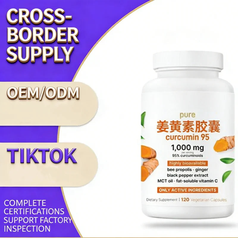 Dropshipping Organic Turmeric Root Powder and Organic Moringa Leaf Powder With Curcumin Capsules