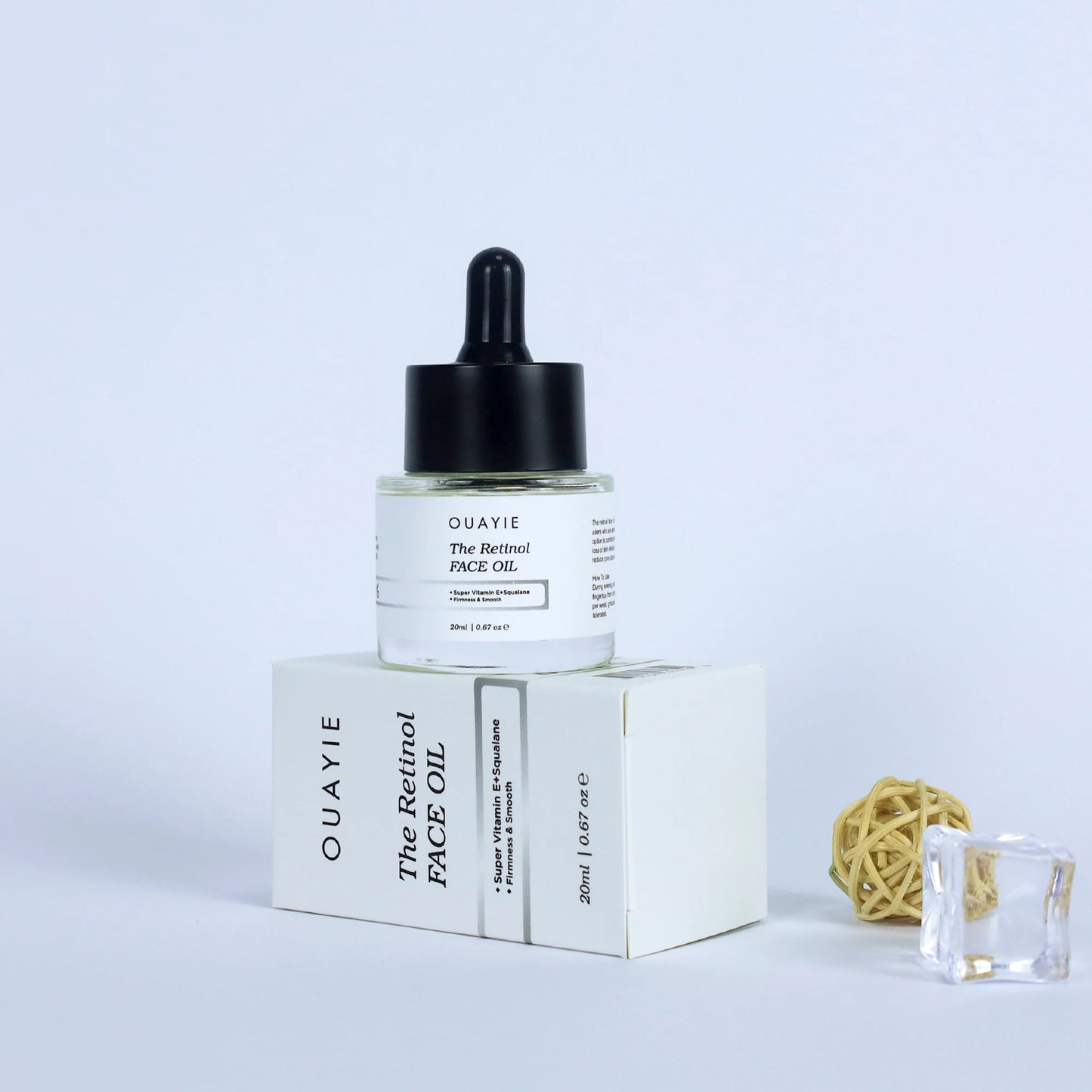 BLIW Private Label 20ml Super Vitamin E Organic Brightening Anti-Wrinkle Anti-Aging Facial Glow Retinol Oil for Face
