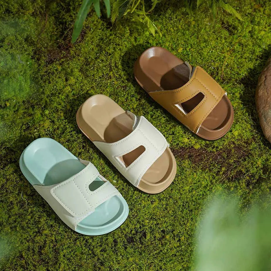 Outside Children Flat Kids Fashion slippers Casual Cute Baby Girls 4 Years Old Casual