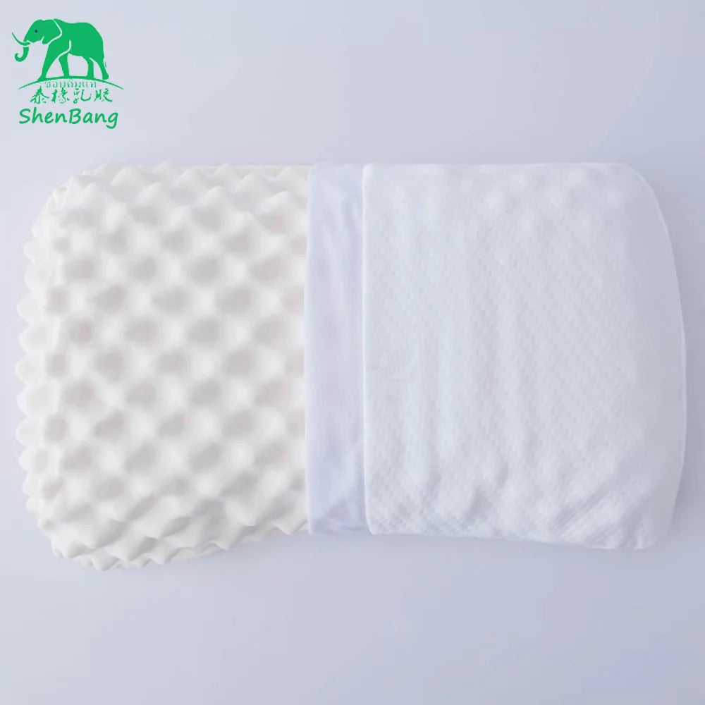 Head Contouring Protect Pressure Release Organic Baby Youths Natural Latex Pillow