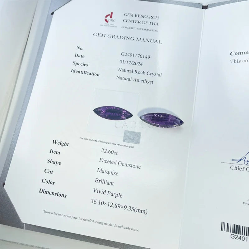 Wholesale Natural Amethyst Cushion Oval Pear Heart Brilliant Cut Vivid Purple Loose Gemstone With GRC Certificate Ready to Ship