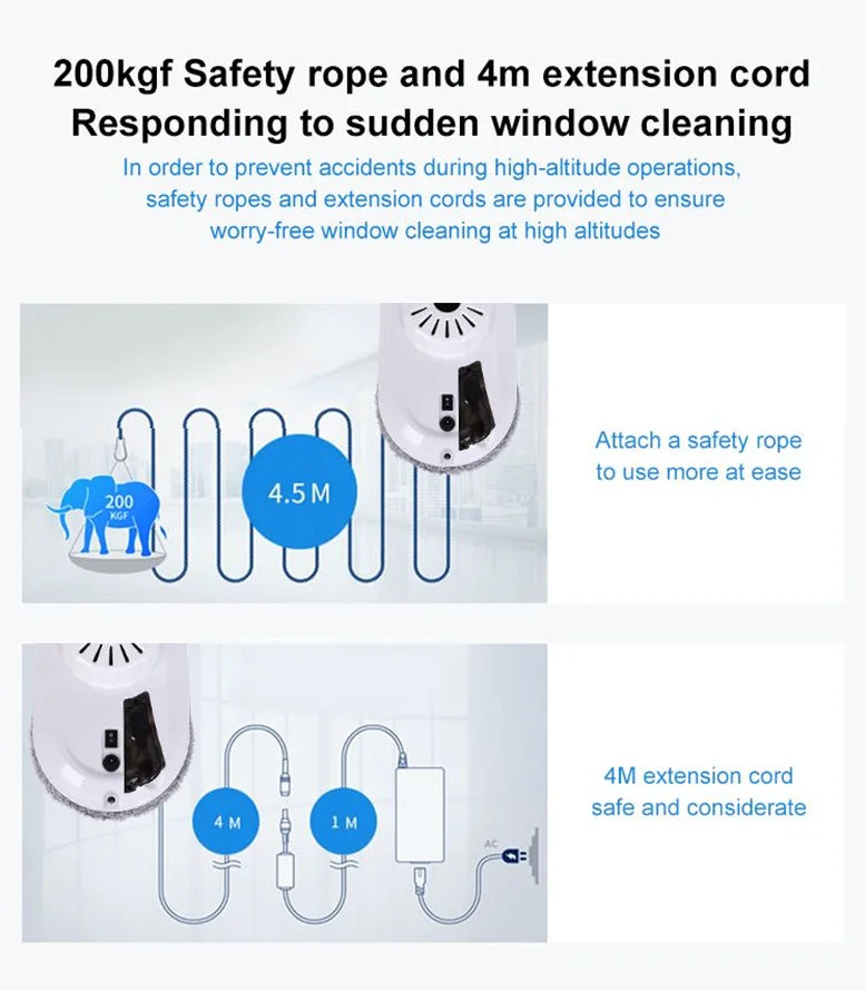 best glass spray water window robot vacuum cleaner
