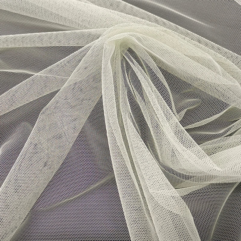 Factory Direct 100% Polyester Tulle Fabric for Weddings Girl's Clothing & Curtains Organic Feature
