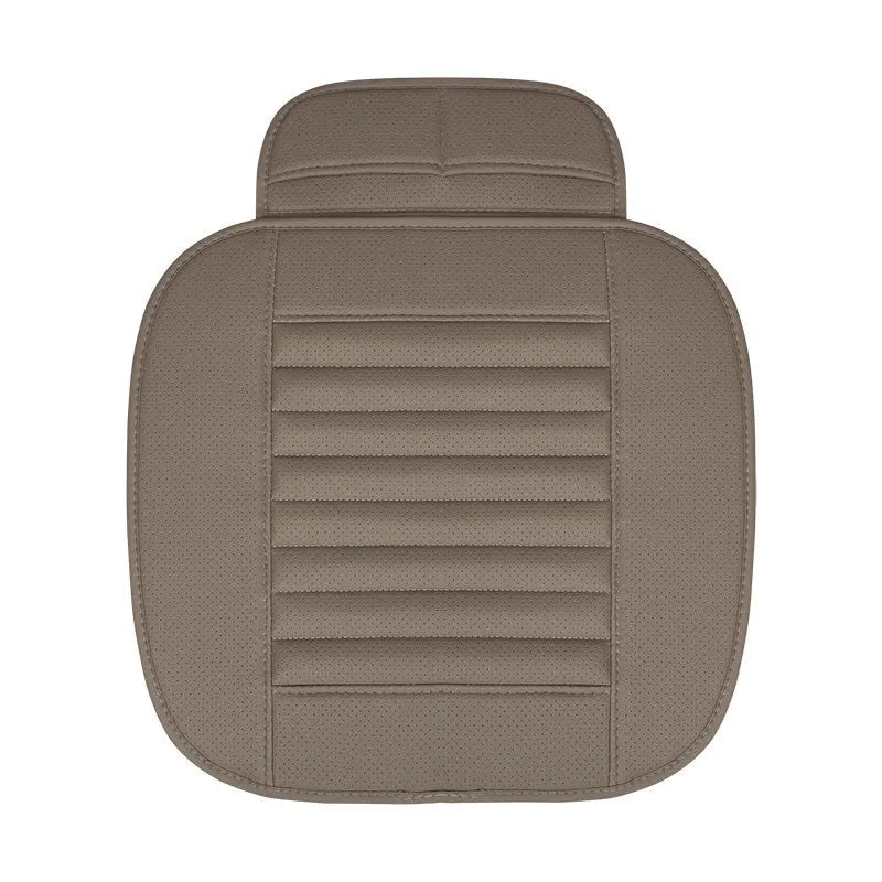Four Seasons General Danipi 3-Piece Leather Seat Cushion Bamboo Charcoal Small Car Products Without Backrest