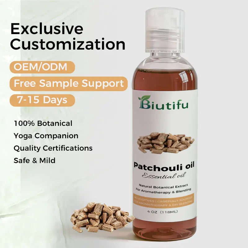 Pure Natural Patchouli Essential Oil Organic Aromatherapy Diffuser Massage Skincare Bulk Wholesale