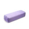 Wholesale Colorful Polyester Organic Yoga Pillow Bolster Cushions Filled with Sponge