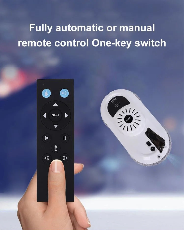 best glass spray water window robot vacuum cleaner