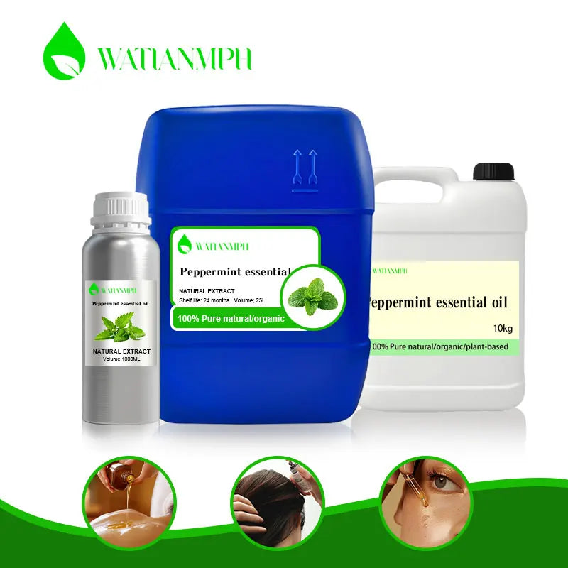 Natural Organic Peppermint Oil for Raw Material Wholesale Cosmetic Grade Bulk Price