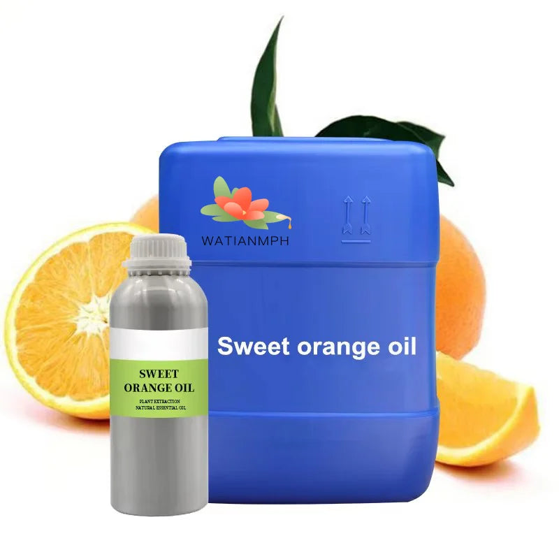 Factory Wholesale Private Label Bulk Pure Natural Organic Sweet Orange Peel Essential Oil for Body Beauty Skin Care Diffuser Oil