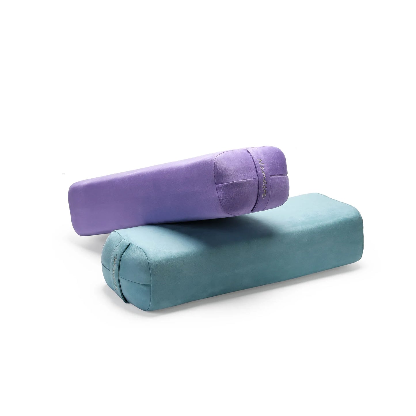 Wholesale Colorful Polyester Organic Yoga Pillow Bolster Cushions Filled with Sponge