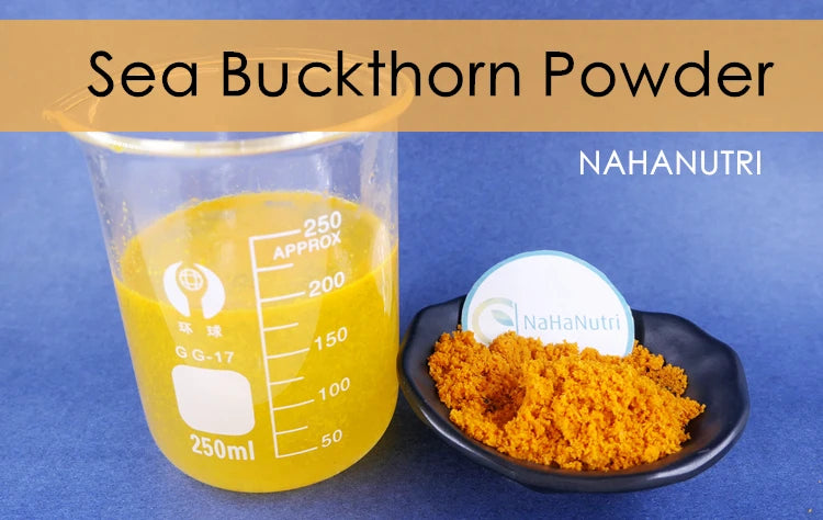 Supply Wholesale Superfood Organic Freeze Dried Sea Buckthorn Fruit Powder