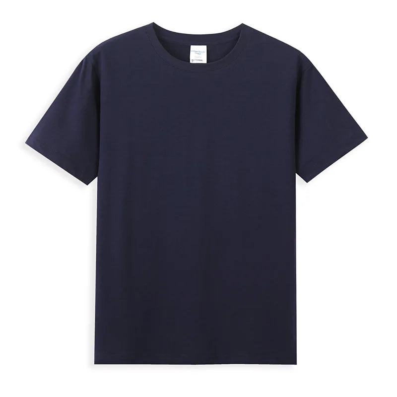 Unisex Oversized Drop-Shoulder T-Shirt High Quality 100% Cotton Bamboo Fiber Custom Logo Printing Gym Working Cloth Knitted