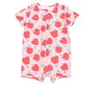 Custom Printed Bamboo Jumpsuit for Newborns ODM Odem Zipper Romper Infant Baby Bodysuit
